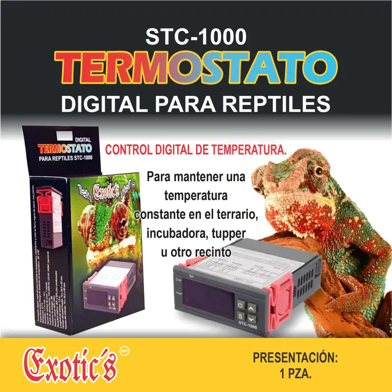 Termostato Digital para Reptiles