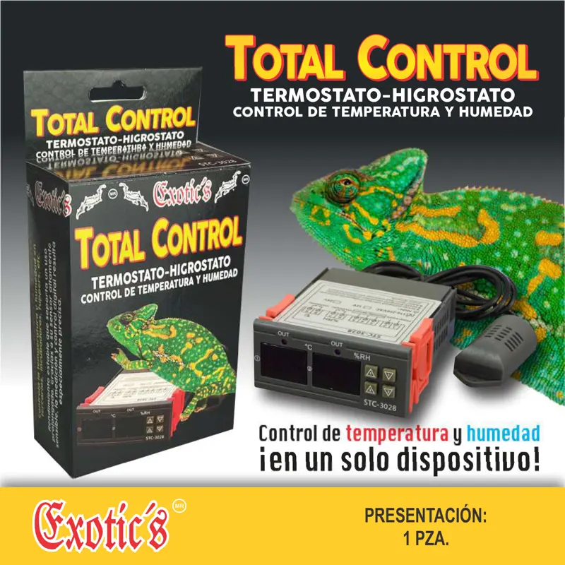Total Control Termostato-Higrostato